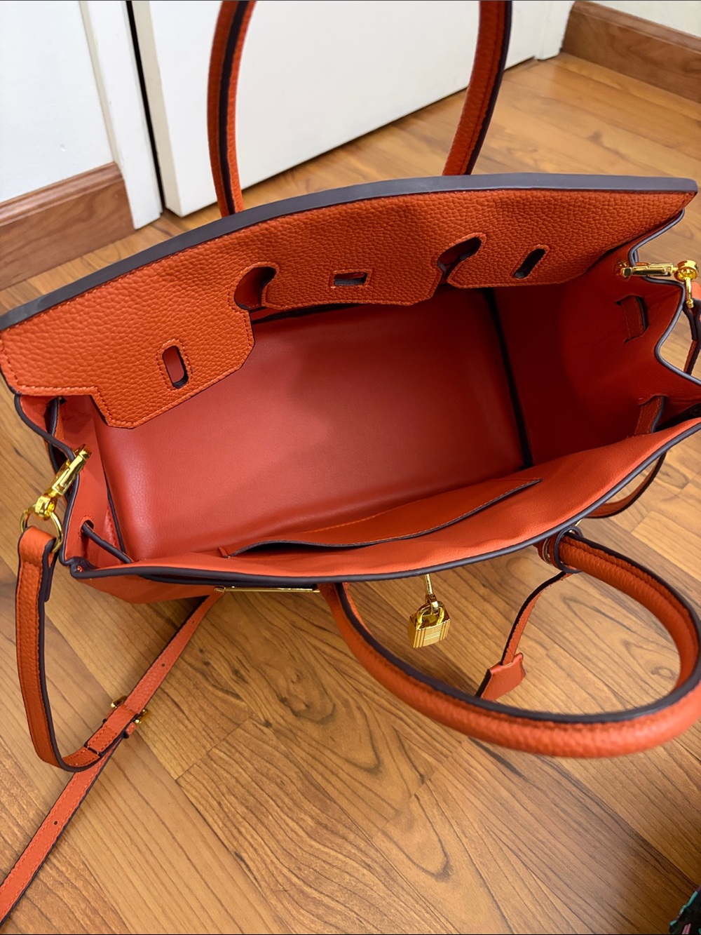 🍊High Quality Fashion Dupe Togo 30cm Satchel Bag and Wallet - Picture 6 of 12